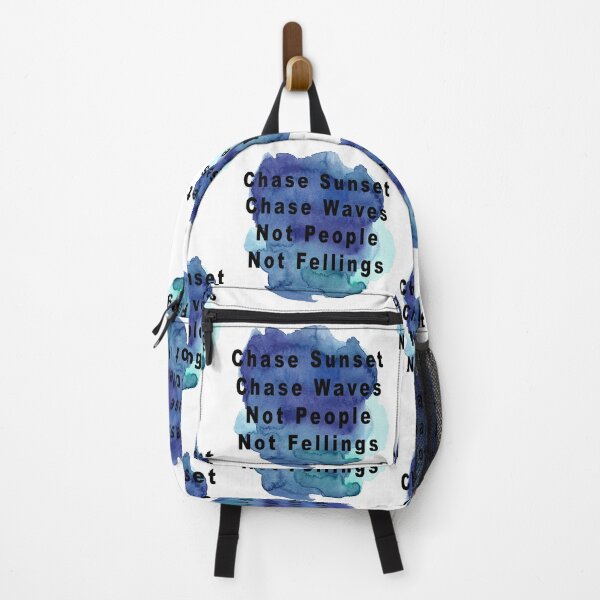 Item preview, Chase Sunset Chase Waves Not People Not Feelings designed and sold by Tamas Das.