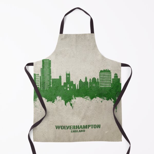 Item preview, Wolverhampton England Skyline designed and sold by ArtPrints.