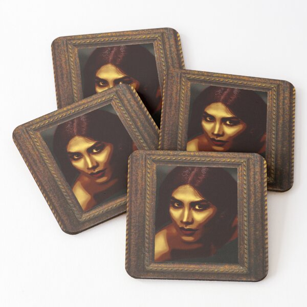 Item preview, Golden Mona Lisa designed and sold by Melindrea.