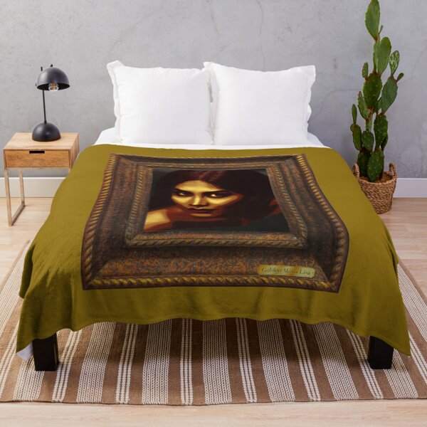 Item preview, Golden Mona Lisa designed and sold by Melindrea.