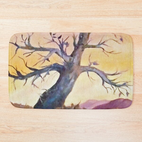 Item preview, Desert Tree with Rose Mountains designed and sold by Jennifer Wadsworth.
