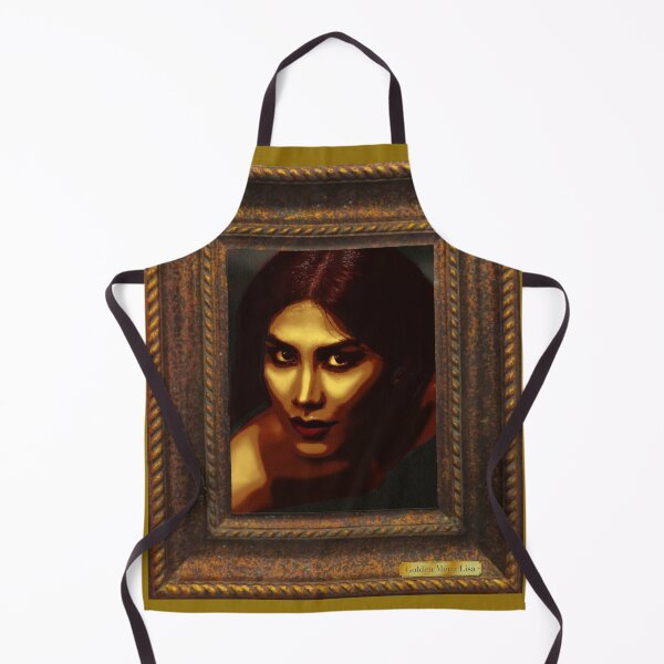 Item preview, Golden Mona Lisa designed and sold by Melindrea.