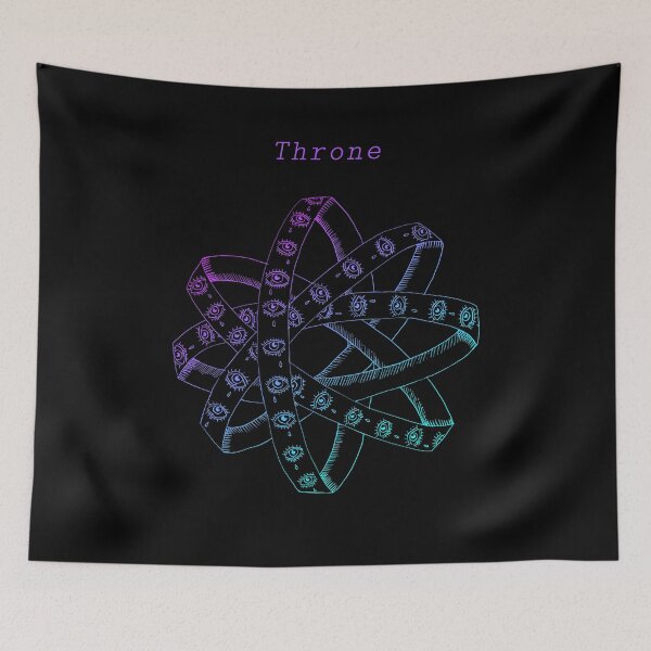 Item preview, throne angel thrones ophanim ink illustration designed and sold by indiVisibl.