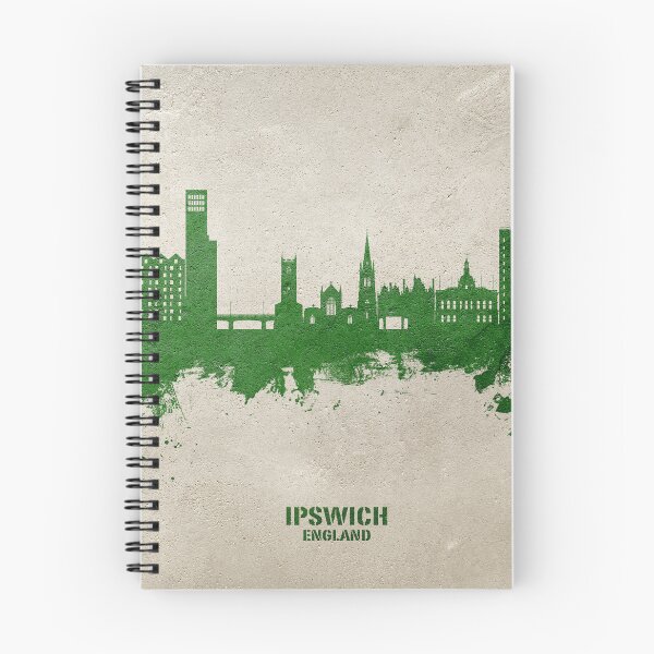 Item preview, Ipswich England Skyline designed and sold by ArtPrints.