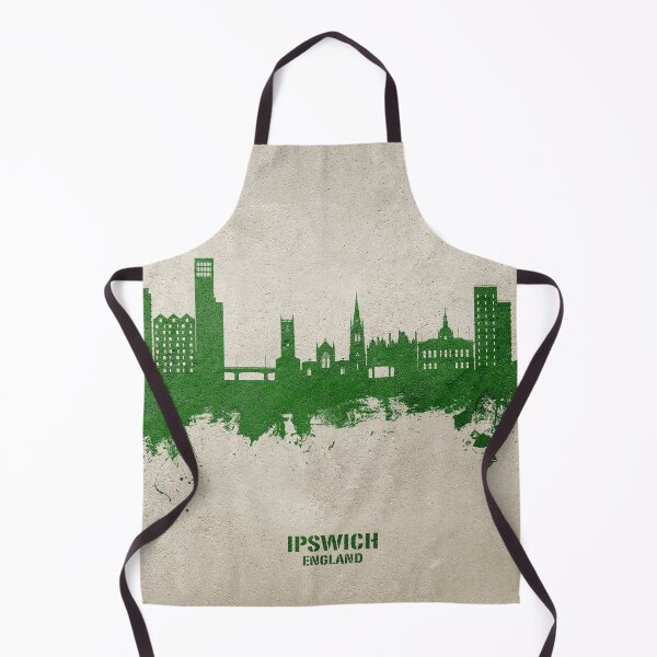 Item preview, Ipswich England Skyline designed and sold by ArtPrints.