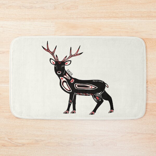 Item preview, DEER - Native American Totem, Zodiac Spirit Animal Sign (Elk) designed and sold by CattDesigns.