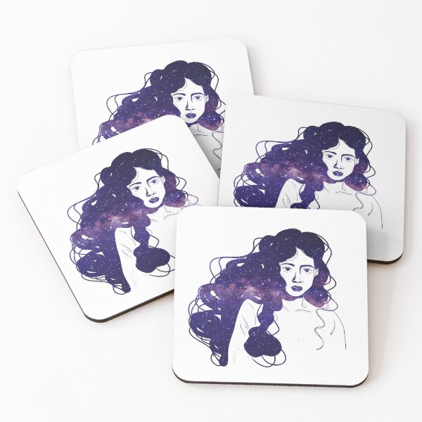 Item preview, Galaxy Woman: Astronomy Lover designed and sold by Catspeople.
