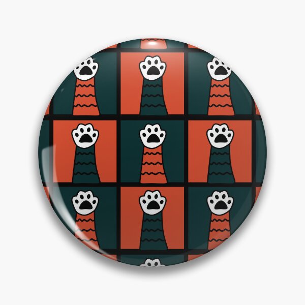 Item preview, Cat paws red orange green designed and sold by CoolArtByMboya.