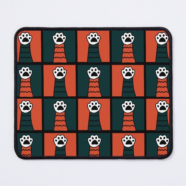 Item preview, Cat paws red orange green designed and sold by CoolArtByMboya.