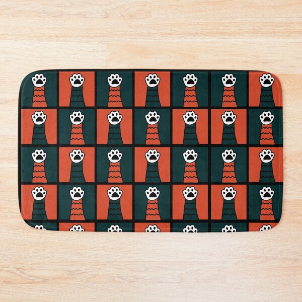 Item preview, Cat paws red orange green designed and sold by CoolArtByMboya.