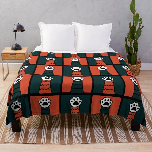Item preview, Cat paws red orange green designed and sold by CoolArtByMboya.