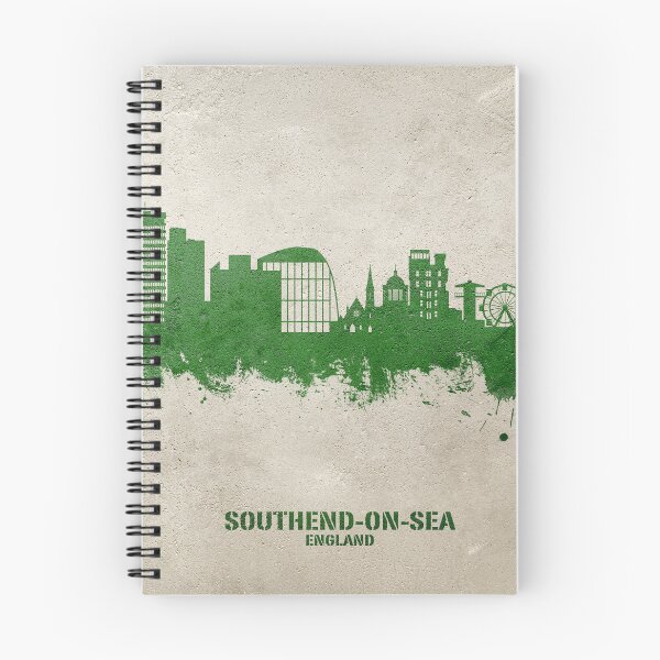 Item preview, Southend-on-Sea England Skyline designed and sold by ArtPrints.