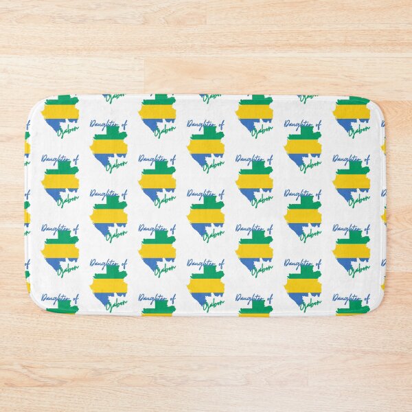 Item preview, Daughter of Gabon Map Flag designed and sold by NovawayDirect.