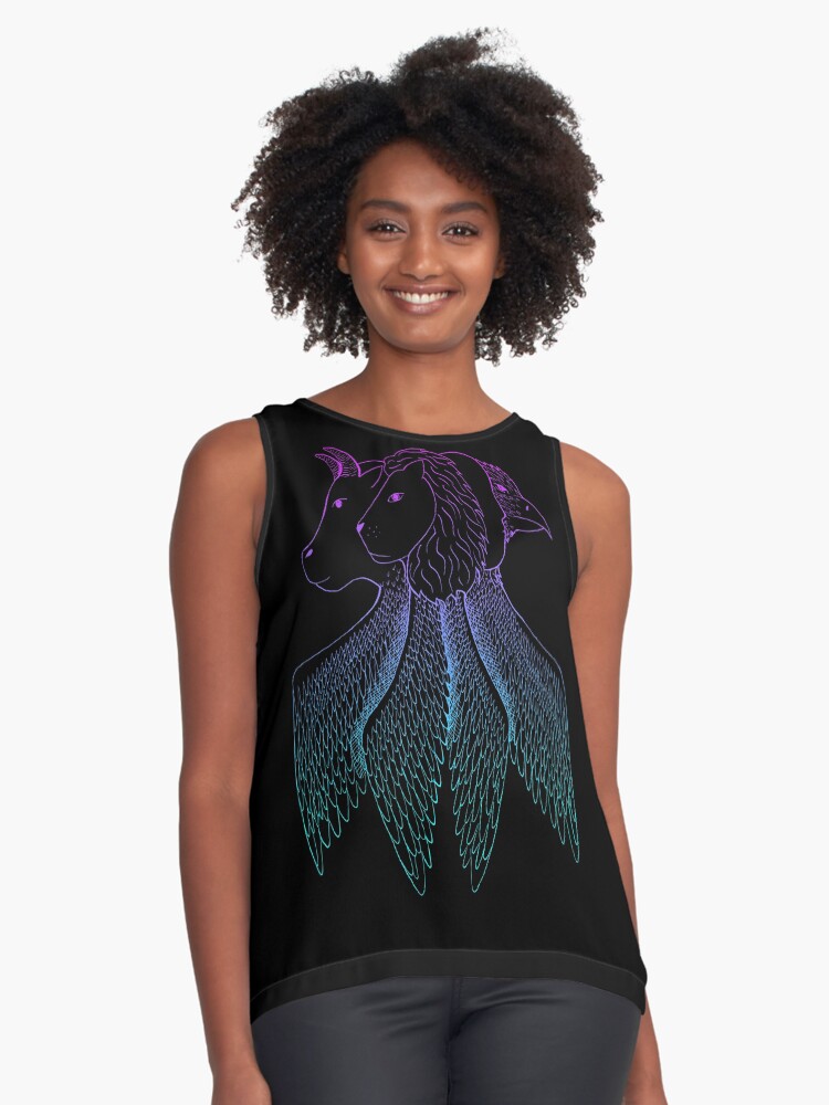 Item preview, Sleeveless Top designed and sold by indiVisibl.