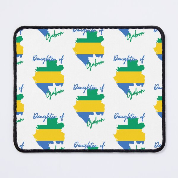 Item preview, Daughter of Gabon Map Flag designed and sold by NovawayDirect.
