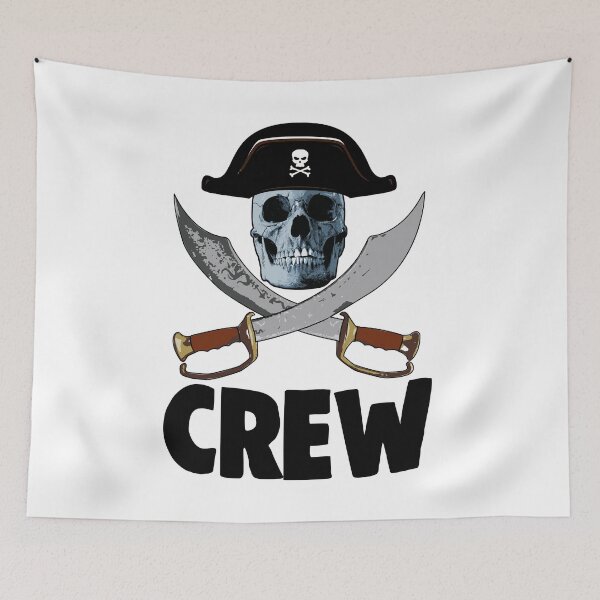Item preview, Crew Pirate designed and sold by Bendthetrend.