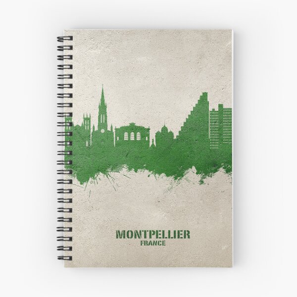 Item preview, Montpellier France Skyline designed and sold by ArtPrints.