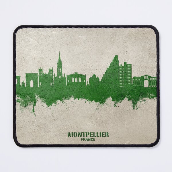 Item preview, Montpellier France Skyline designed and sold by ArtPrints.