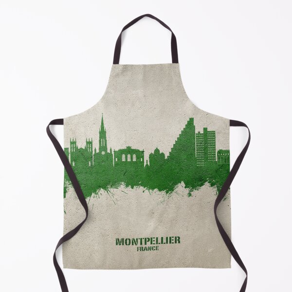Item preview, Montpellier France Skyline designed and sold by ArtPrints.