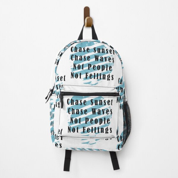 Item preview, Chase Sunset Chase Waves Not People Not Feelings designed and sold by Tamas Das.