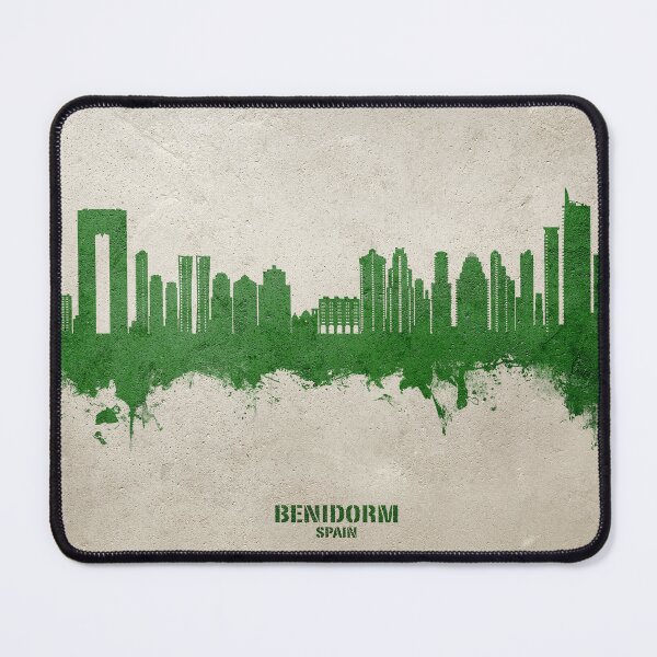 Item preview, Benidorm Spain Skyline designed and sold by ArtPrints.