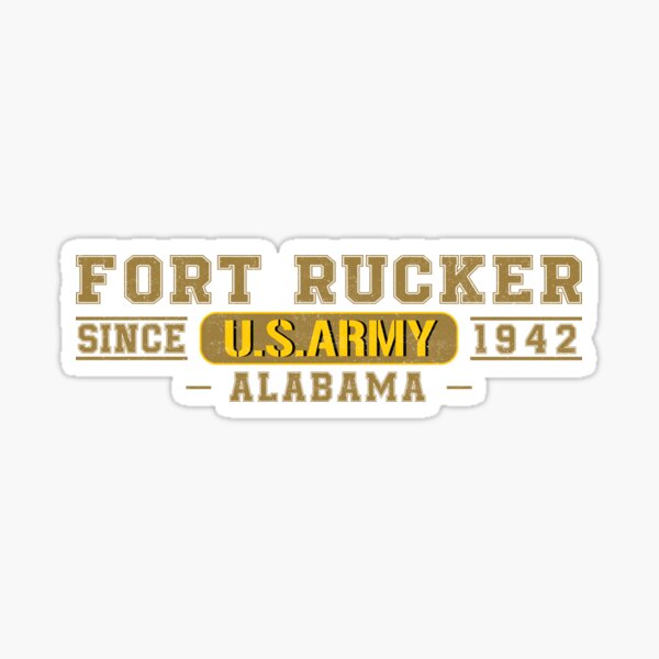 "Fort Rucker In Alabama Army Base" Sticker for Sale by BennyRamirez