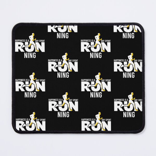Item preview, Happiness Is A Day Spent Running Funny Running Lovers Gift Funny Runners Quote designed and sold by pedrored369.