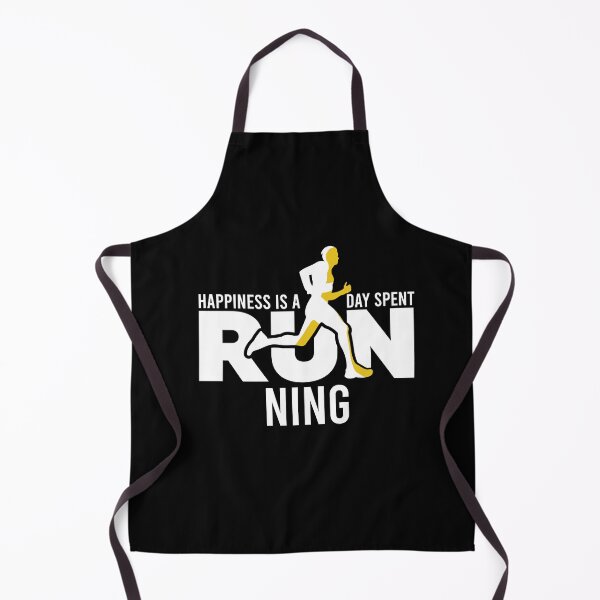 Item preview, Happiness Is A Day Spent Running Funny Running Lovers Gift Funny Runners Quote designed and sold by pedrored369.