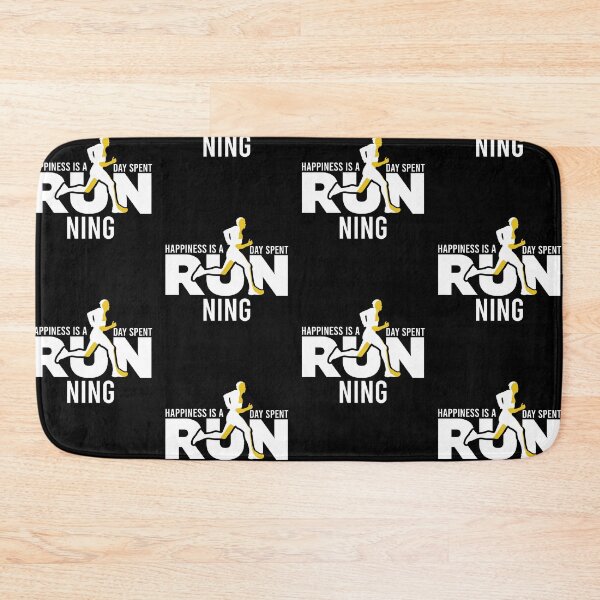 Item preview, Happiness Is A Day Spent Running Funny Running Lovers Gift Funny Runners Quote  designed and sold by pedrored369.