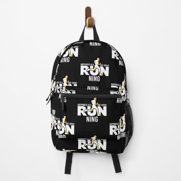 Item preview, Happiness Is A Day Spent Running Funny Running Lovers Gift Funny Runners Quote designed and sold by pedrored369.