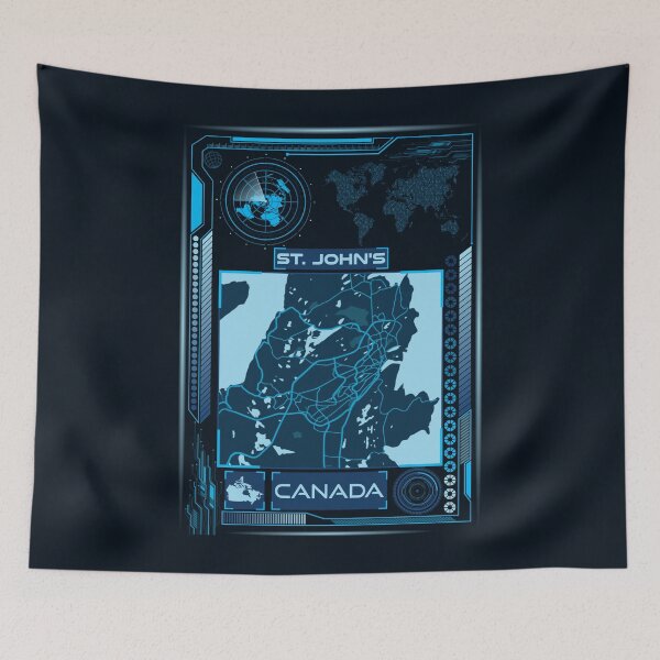 Item preview, ST. JOHNS MAP CANADA designed and sold by hatimelhag.
