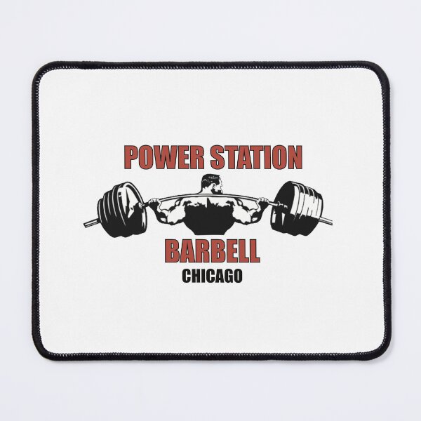Item preview, Power Station Barbell Chicago designed and sold by ItsaMomThingLLC.
