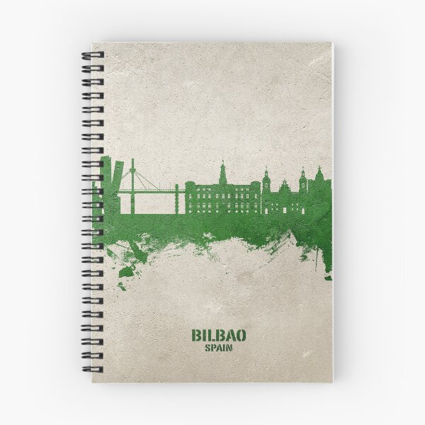 Item preview, Bilbao Spain Skyline designed and sold by ArtPrints.