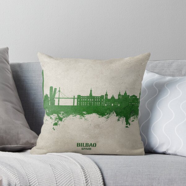 Item preview, Bilbao Spain Skyline designed and sold by ArtPrints.