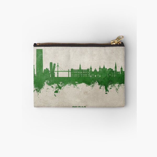 Item preview, Bilbao Spain Skyline designed and sold by ArtPrints.