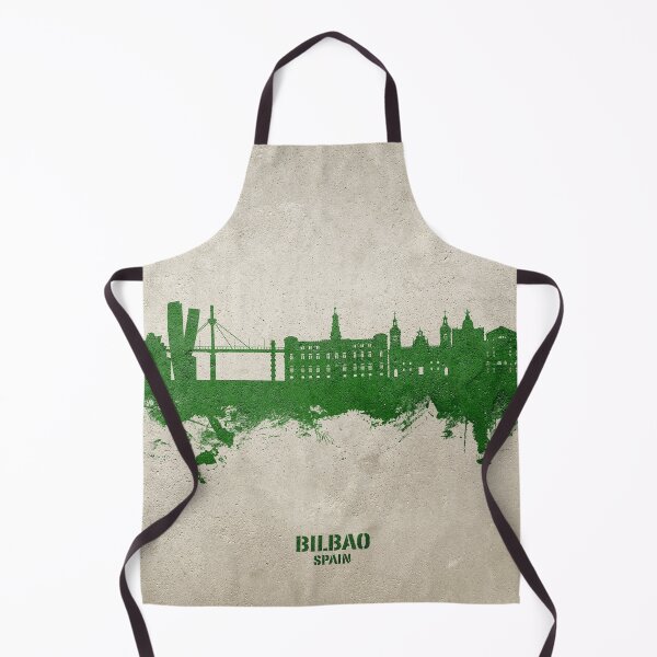 Item preview, Bilbao Spain Skyline designed and sold by ArtPrints.