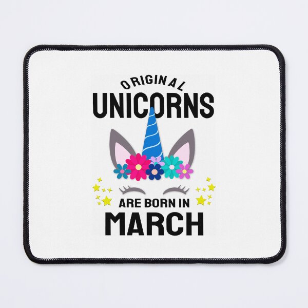 Item preview, Original unicorns are born in March designed and sold by FashionHeritage.