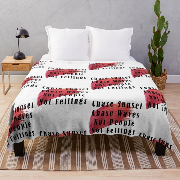 Item preview, Chase Sunset Chase Waves Not People Not Feelings designed and sold by Tamas Das.
