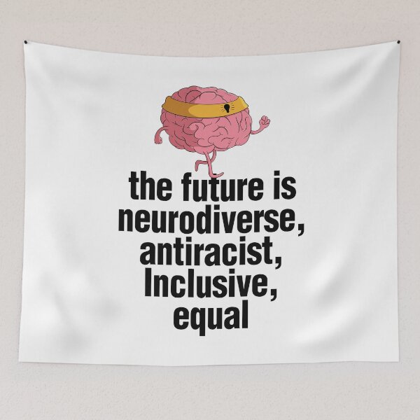 Item preview, The Future Is Neurodiverse designed and sold by Bendthetrend.