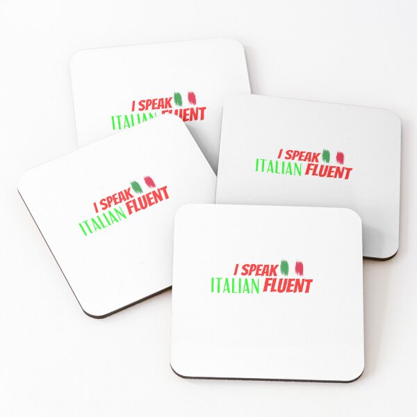 Item preview, i speak fluent italian, italian t-shirts,italian flag. designed and sold by LOUDsky.