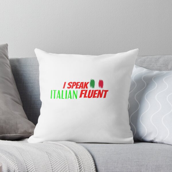 Item preview, i speak fluent italian, italian t-shirts,italian flag. designed and sold by LOUDsky.
