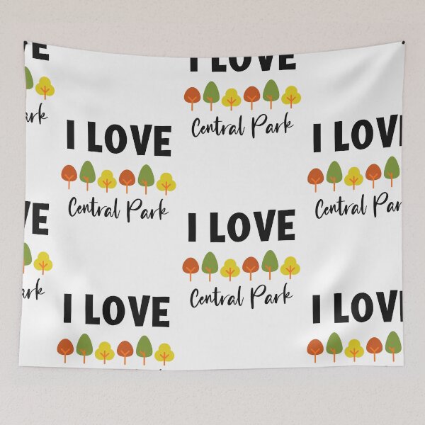 Item preview, I Love Central Park, My Favorite Park designed and sold by SportyDogShop.