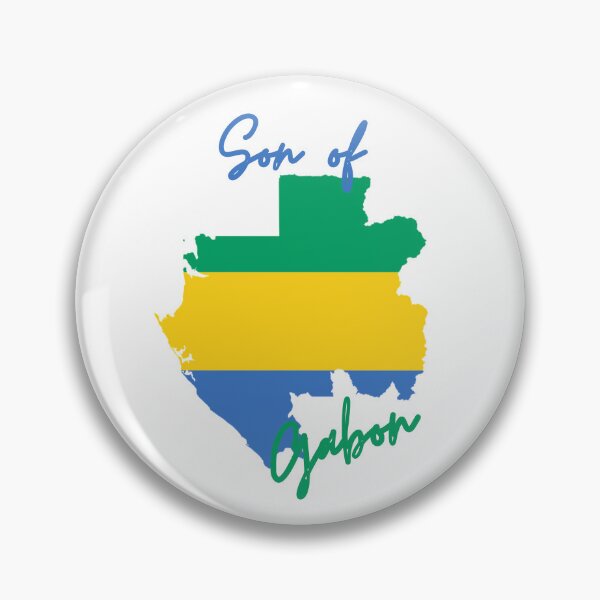 Item preview, Son of Gabon Map Flag designed and sold by NovawayDirect.
