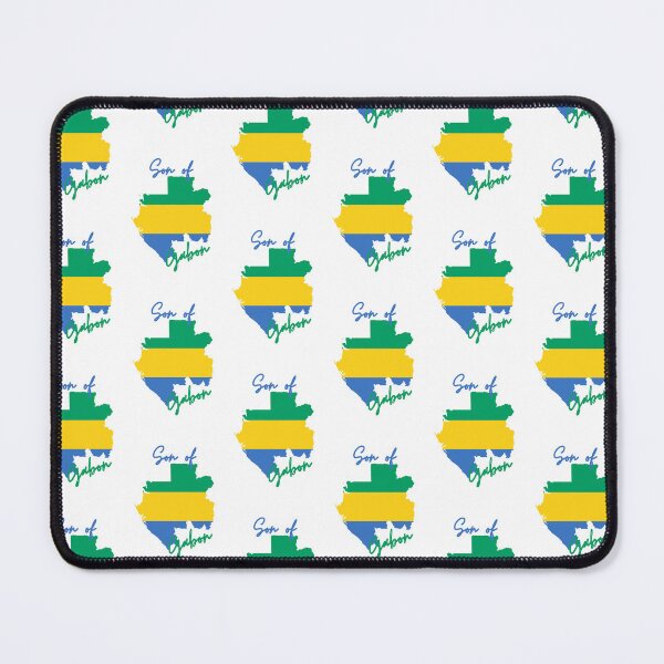 Item preview, Son of Gabon Map Flag designed and sold by NovawayDirect.