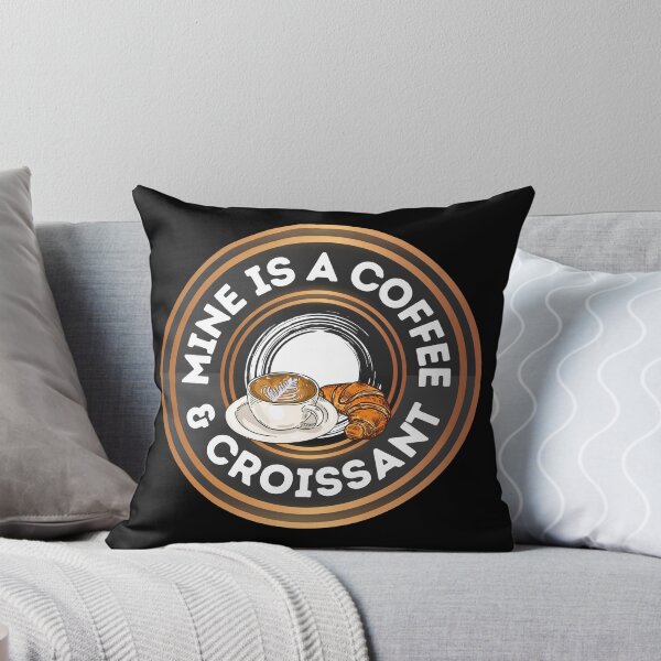 Item preview, Coffee & Croissant Design Perfect For Coffee & Croissant Lovers Everywhere. designed and sold by Bowbubble.