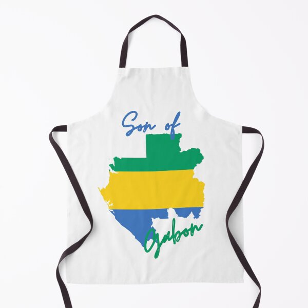 Item preview, Son of Gabon Map Flag designed and sold by NovawayDirect.