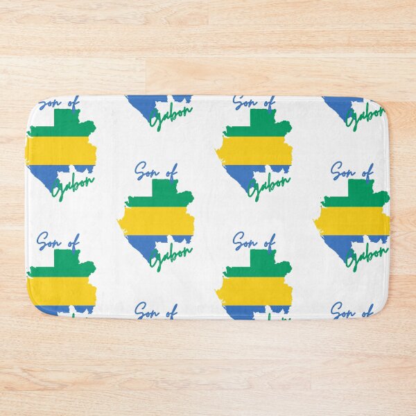Item preview, Son of Gabon Map Flag designed and sold by NovawayDirect.