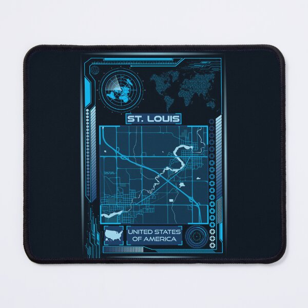 Item preview, ST. LOUIS MAP USA designed and sold by hatimelhag.