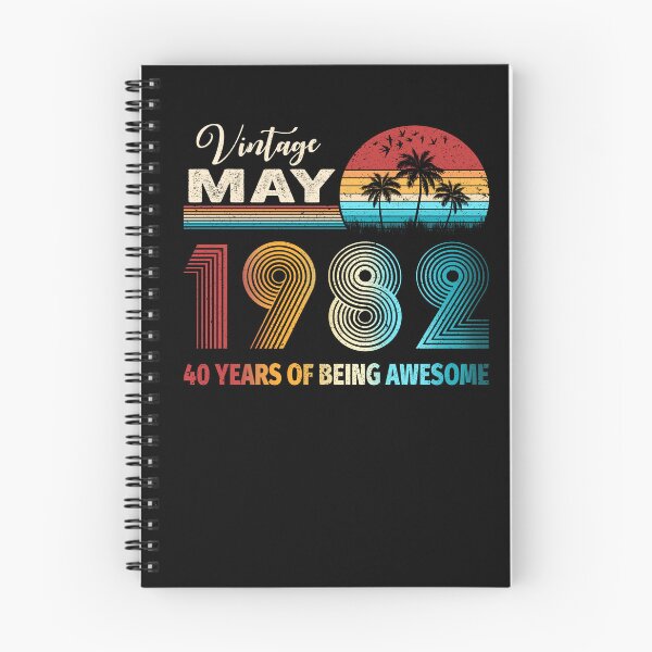Item preview, Vintage May 1982 40 Years Being Awesome 40th Birthday designed and sold by Leslie Smith.