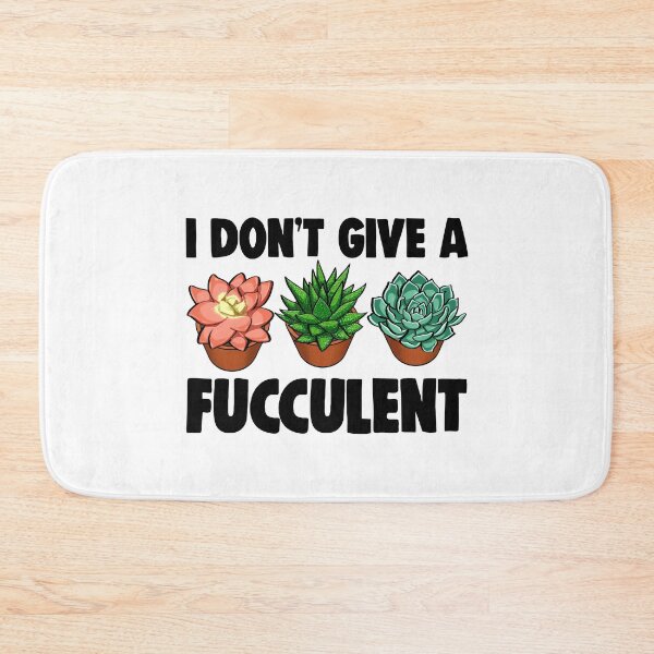 Item preview, I Don't Give A Fucculent Cactus designed and sold by Bendthetrend.